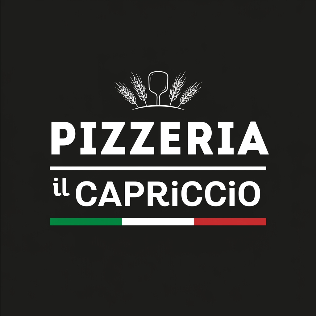 Logo rediseñado y vectorizado de Pizzeria Il Capriccio